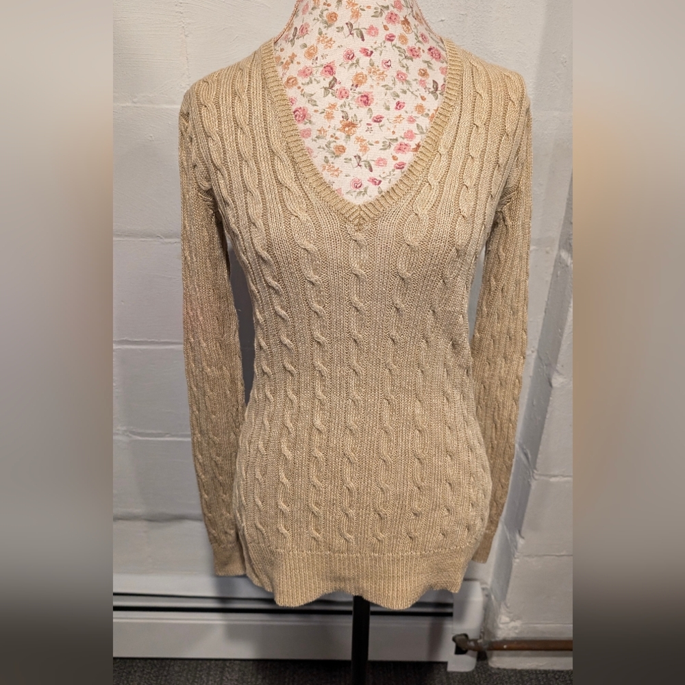 Vintage linen Ralph Lauren sweater